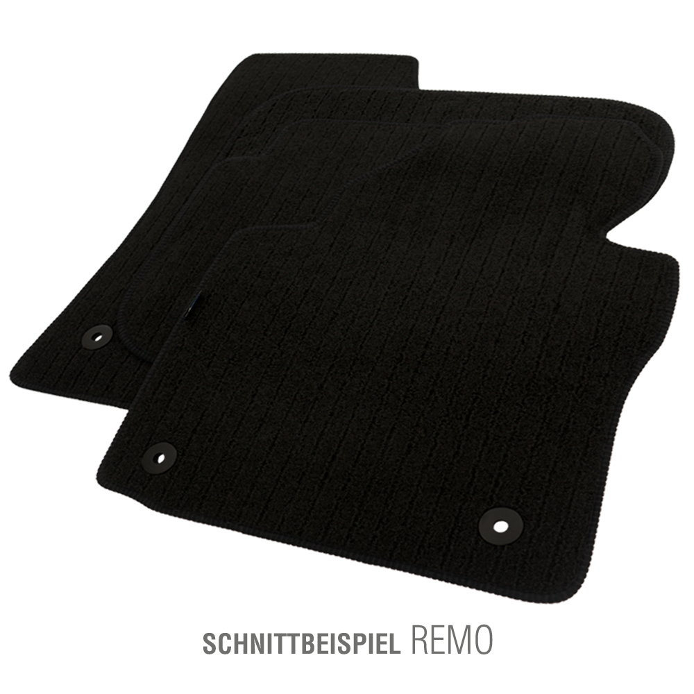 Texer Tappetini per auto, spessi, colore antracite/grafite/grigio
