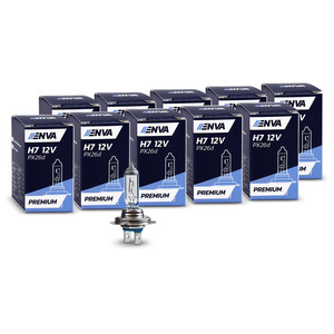 10x Ampoule H4 60/55W 12V - PREMIUM --> +30% de lumière !