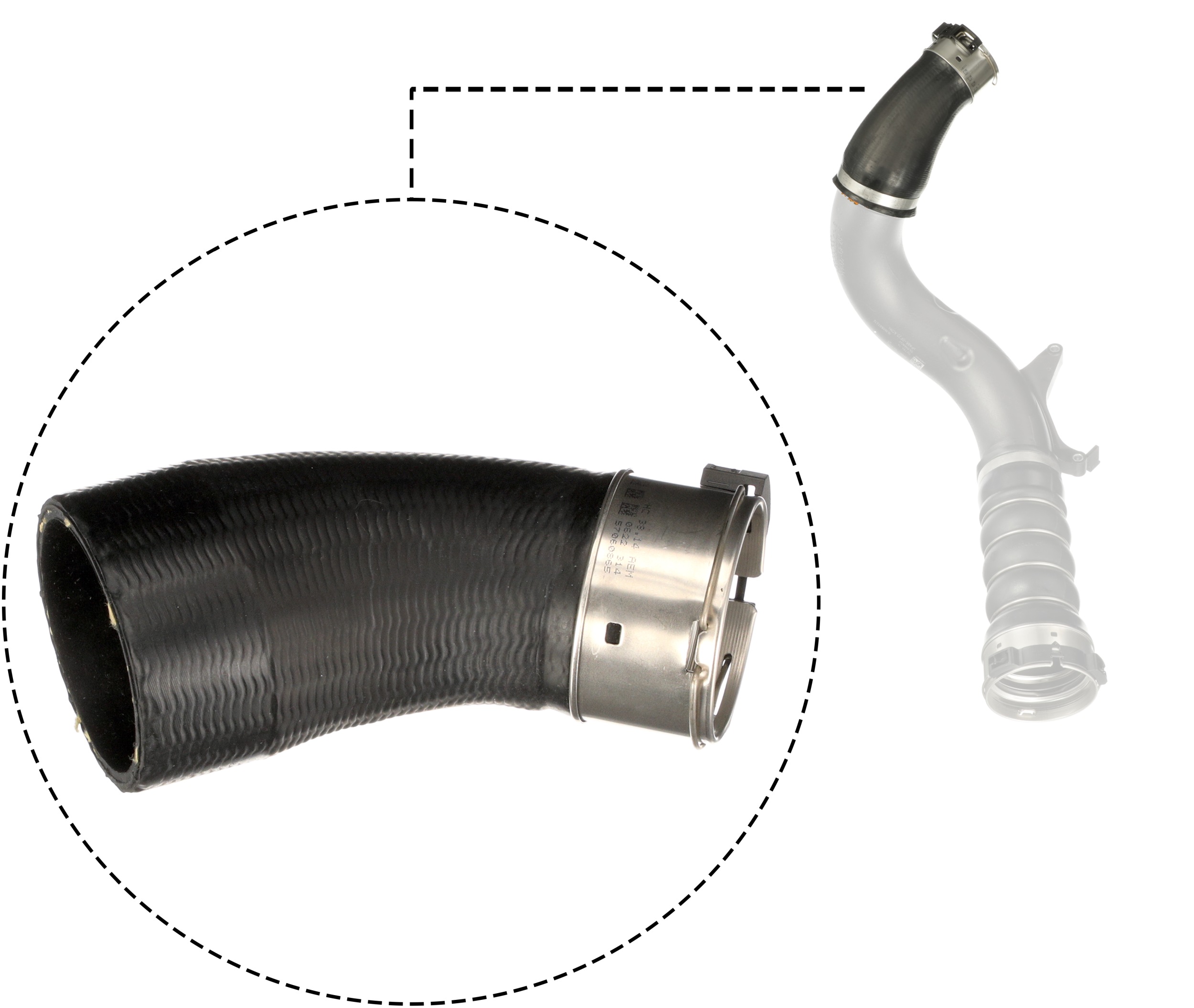 GATES 09-1486 - Gaine de suralimentation 1