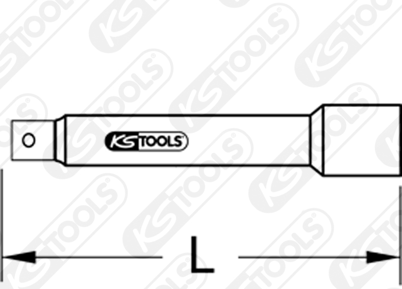 Prelungitor, cheie tubulara KSTOOLS KS911.3403