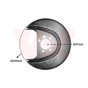 Déflecteur, disque de frein