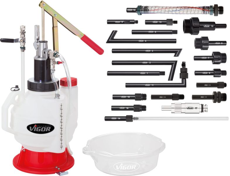 SET DE UMPLERE ULEI CU ADAPTOARE VIGOR V4385N