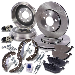 Kit complet disques de frein+semelles de frein avant+arrière