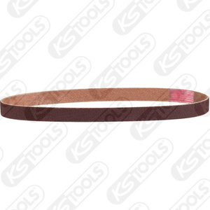 Sanding belt for pneumatic belt sander, grain size 100