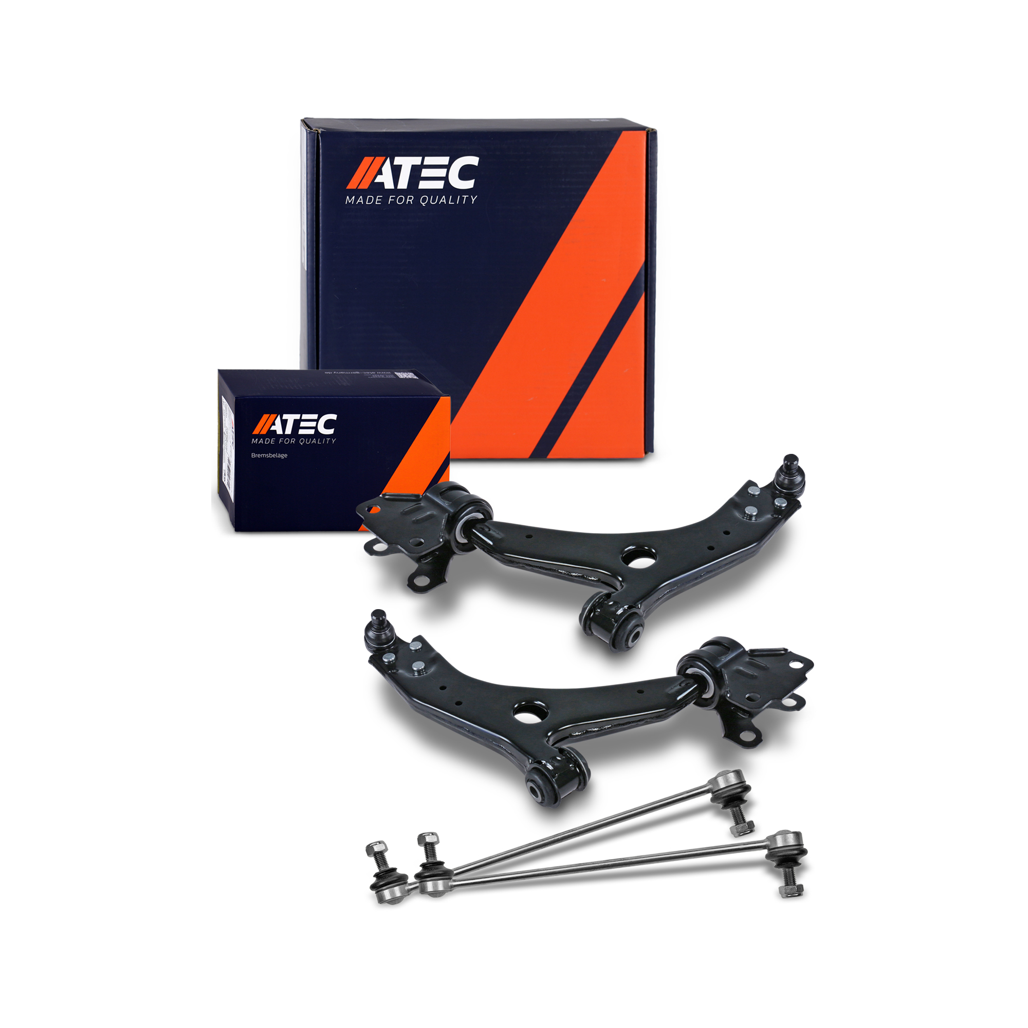 Kit 4 Bracci Oscillanti Anteriori E Posteriori Per Auto RC 144001 144002 - Ricambi In Plastica - 5
