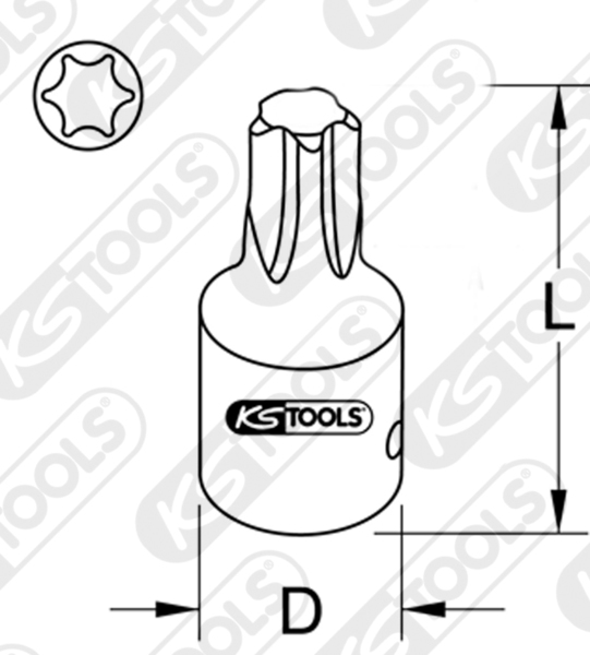 Tubulara de impact KSTOOLS KS911.0956