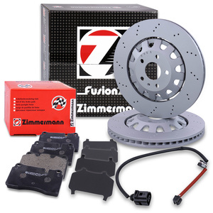 Disques de frein+plaquettes+VWKAvant ventilé