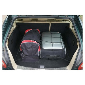 Gepäcknetz 95 x 95 cm, schwarz verstärkte Ausführung mit 12 Haken