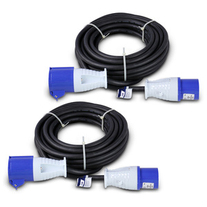 2x Câble de rallonge CEE - 10 m - 3 x 2,5 mm²