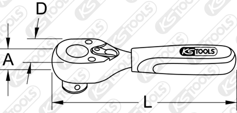 Cheie cu clichet KSTOOLS KS918.1495