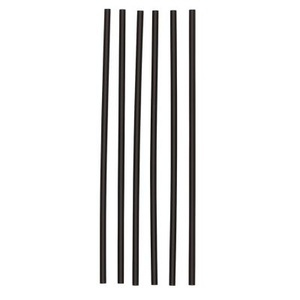 PP (Polypropylen) repair sticks set, 6 pcs, black