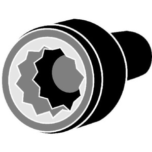 Jeu de boulons de culasse de cylindre