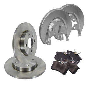 Kit complet disques de frein+plaquettes de frein arrière