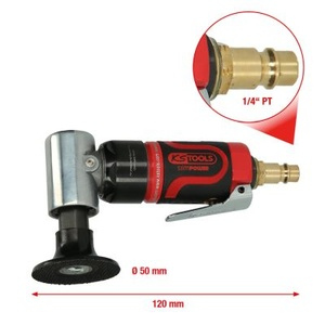 SlimPOWER Mini-ponceuse à air comprimé, grands pads, 19000 tr/min