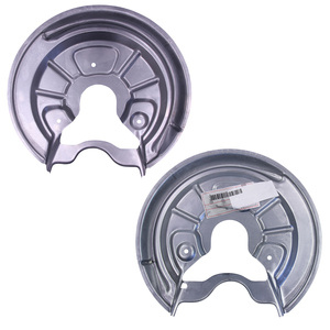 2x Tôle de protection pour disque de frein Arrière