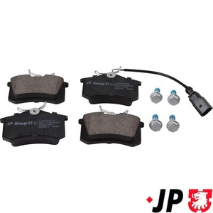 Kit de plaquettes de frein, frein à disque