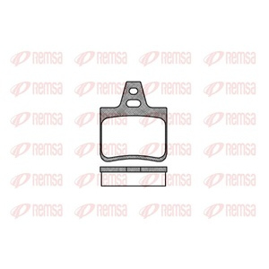 Kit de plaquettes de frein, frein à disque