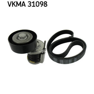 Jeu de courroies trapézoïdales à nervures