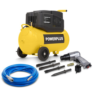 Druckluft-Kompressor - 180 l/min + 10 m Druckluftschlauch