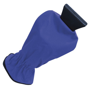 Eiskratzer 4528 mit Handschuh, Länge ca. 33 cm, blau