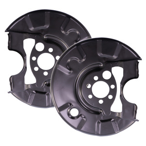 2x Tôle de protection pour disque de frein Arrière