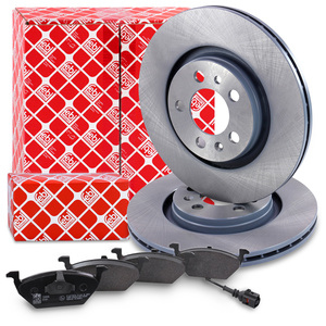 Disque de frein + plaquettes de frein avant