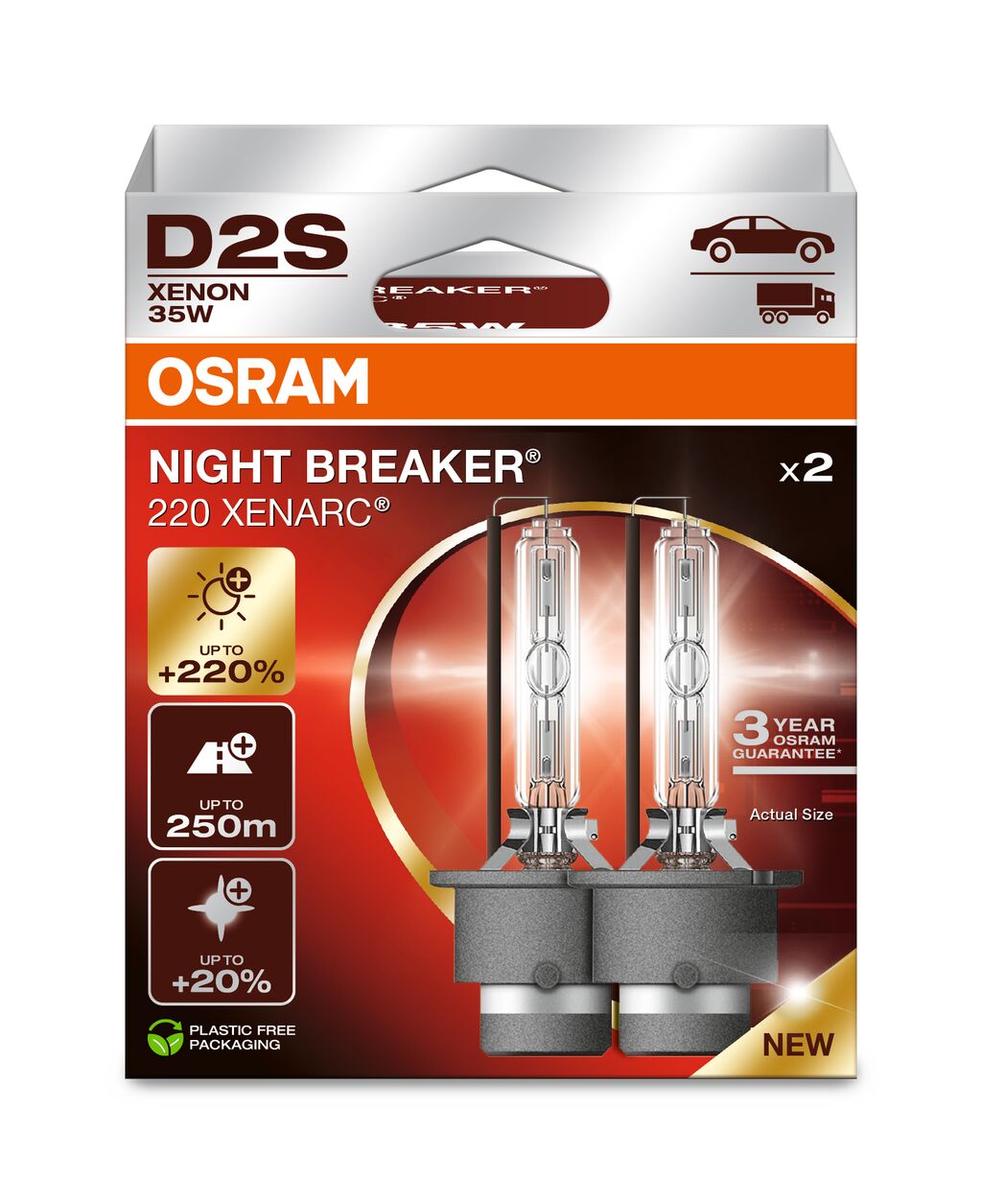 thumbnail image 2 of 2 X D3S Xenon Bulbs – 6000K White, 35W, BI-XENON Replacement (Brand: Unbranded/Generico) 2 of 6