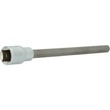 Brilliant Tools BT022894 - 1/2" hexagonal bit socket, 200 mm long, 10 mm 2