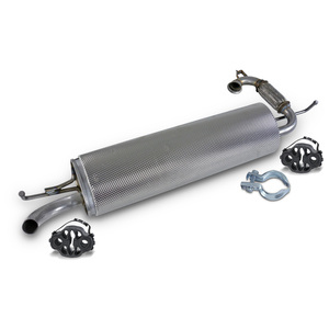 Silencieux arrière + matériel de montage