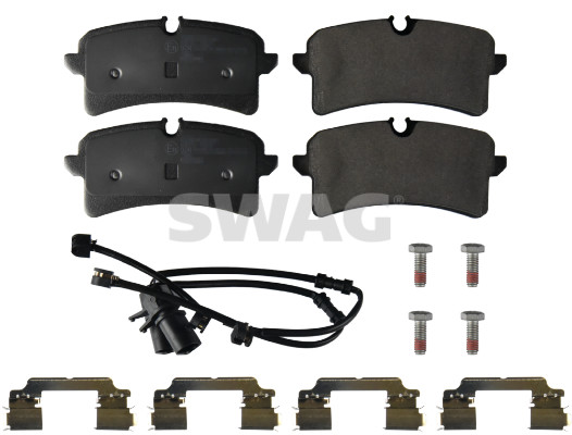 SWAG 33 10 5370 - Kit de plaquettes de frein, frein à disque