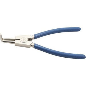 Pince à circlips - coudée - pour circlips extérieurs - 225 mm