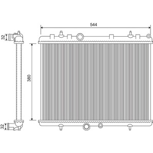 Radiateur, refroidissement du moteur