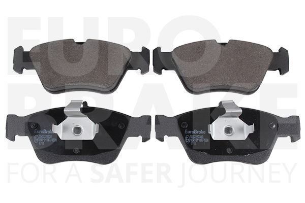 EUROBRAKE 5502223330 - Garniture de frein (jeu) essieu avant