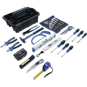 Coffret de transport d'outils, y compris assortiment d'outils 66 pcs.
