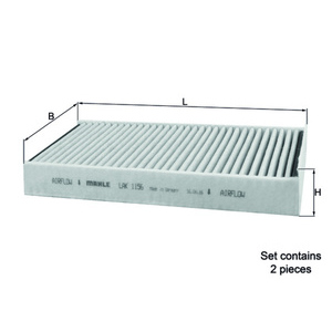 Filtre, air de l'habitacle