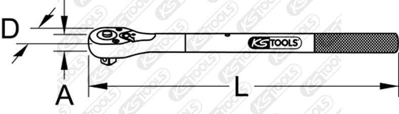 Cheie cu clichet KSTOOLS KS911.3490