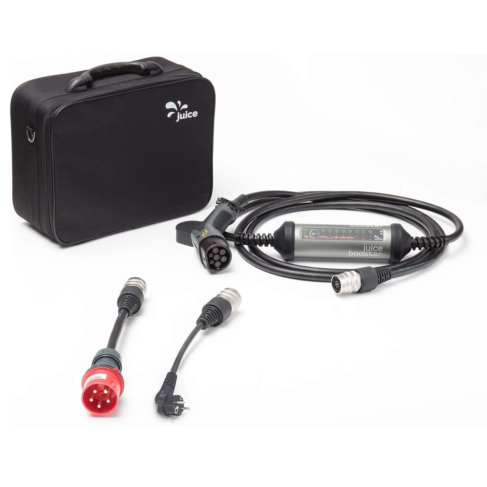 Set cablu Booster 2 EU, geanta faza 1/3 22 kW JUICE-TECH JTEL-JB2E2