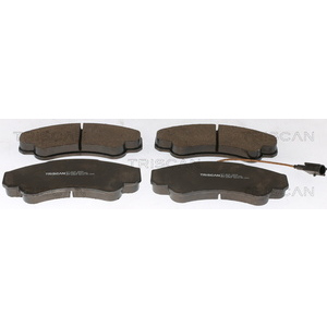 Kit de plaquettes de frein, frein à disque