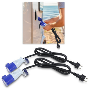 2x Adaptateur CEE - Schuko sur CEE - 1,5 m - 3 x 2,5 mm²