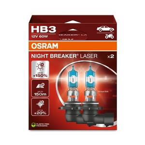 HB3 NIGHTBREAKER LASERampoule - boîte pliante