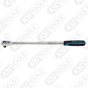 1/2" CHROMEplus Telescopic reversible ratchet, 36 teeth
