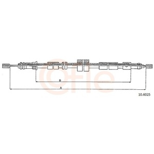 Tirette à câble, frein de stationnement
