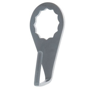 Scraper blade, curved, straight, blade length 24 mm