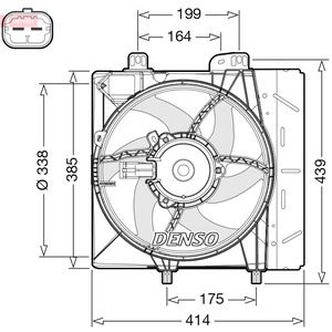 Ventilateur, refroidissement du moteur