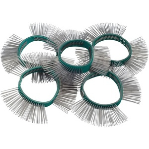 Ruban-brosse - largeur 11 mm - fin - pointes droites