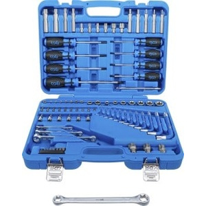 Assortiment d'outils - 1/4" + 1/2" - profil E / profil T - 84 pces