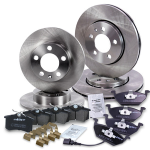 Disques de frein + plaquettes de frein Avant + Arrière