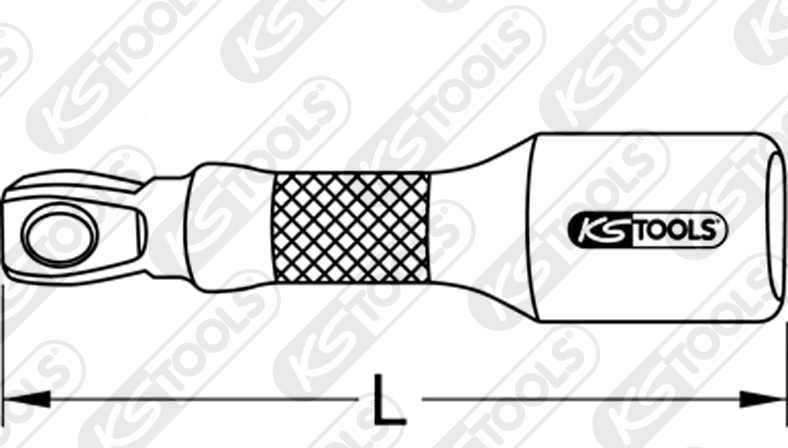 Prelungitor, cheie tubulara KSTOOLS KS911.1506