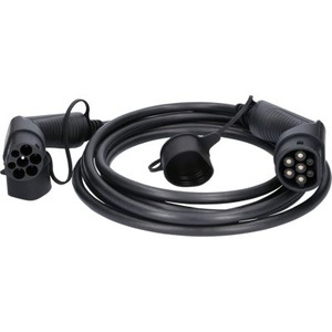 Câble de recharge droit, type 2 sur type 2 11 kW, 16 A, 400 V, mode 3, 5m