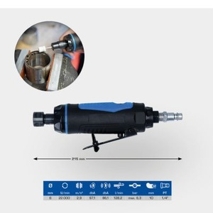 Pneumatic die grinder, straight